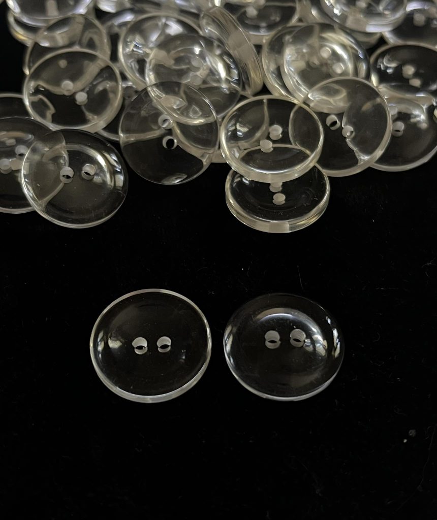 Skaidri plastikinė saga "D-117" Ø 17 mm