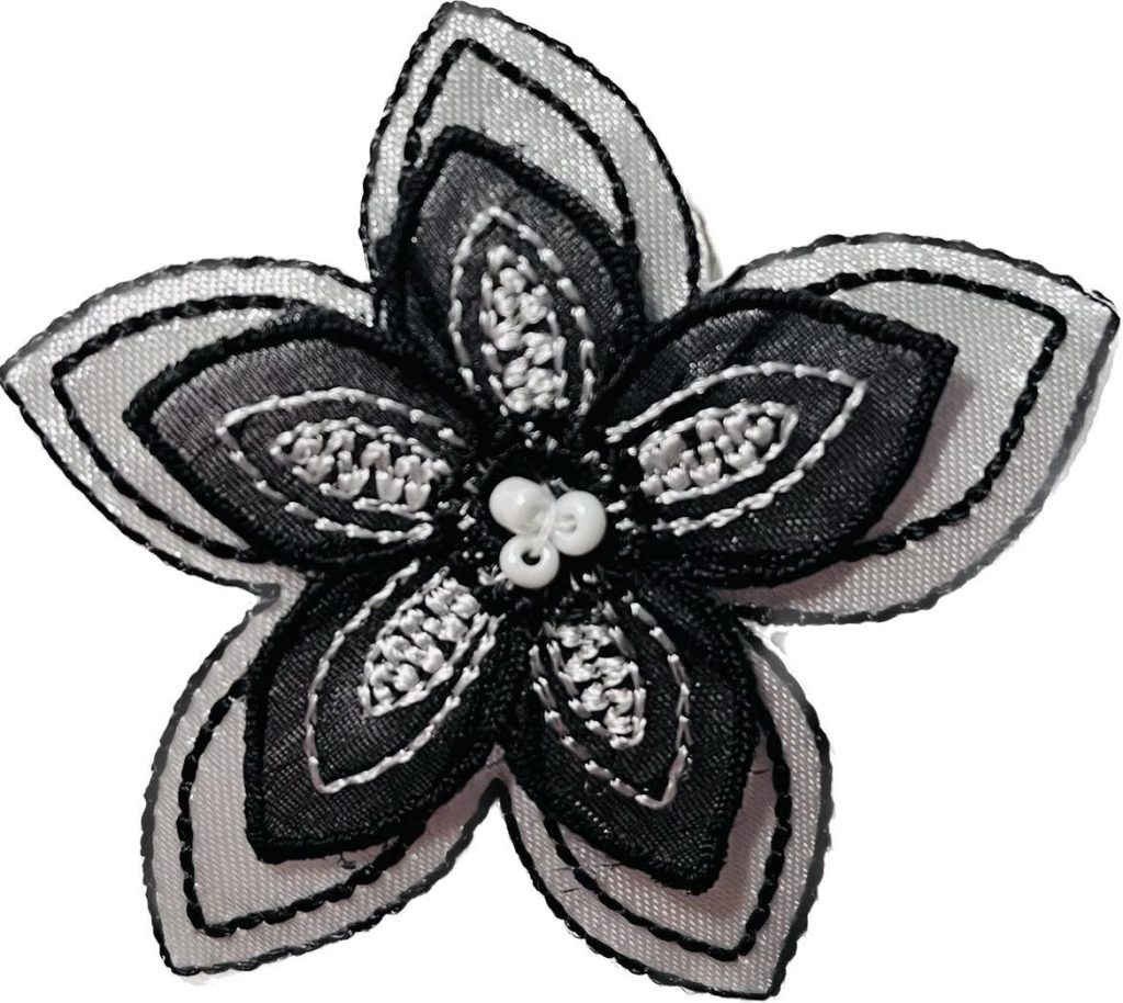 Aplikacija "gėlė" 5,5 cm x 5,5 cm