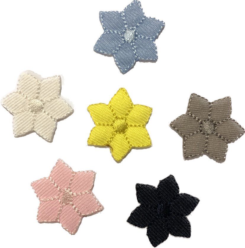 Aplikacija "gėlytė" 2 cm x 2,5 cm