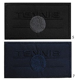 Aplikacijos "Tennis" 6 cm x 4 cm