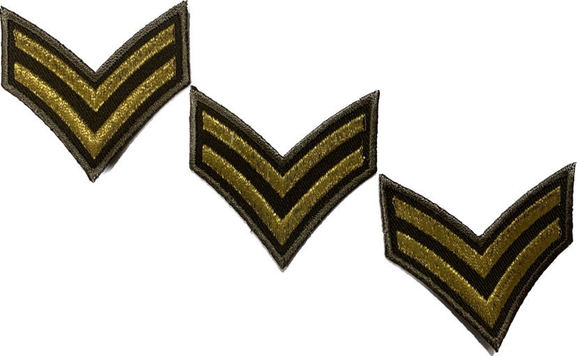 Aplikacija "military 1" ~ 5 cm x 5 cm