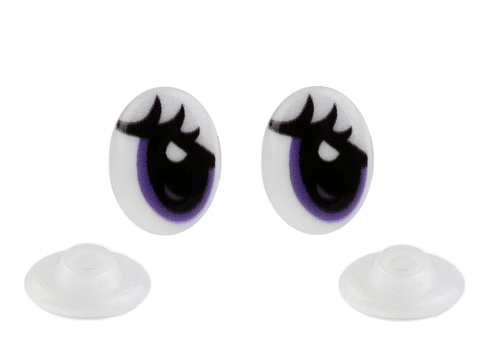 Akys žaislams 12 mm x 17 mm
