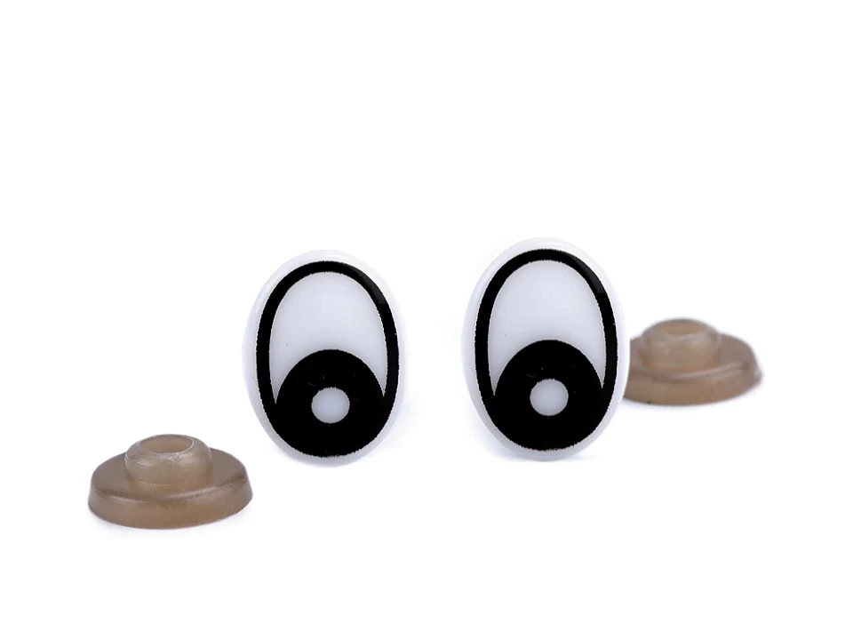 Akys žaislams 12 mm x 16 mm