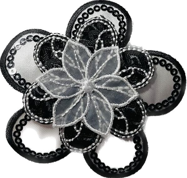 Aplikacija "gėlė" 5,5 cm x 5,5 cm