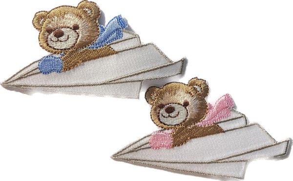 Aplikacija "meškutis" 9 cm x 4,5 cm