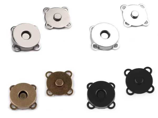 Magnetinis užsegimas Ø 18 mm "prisiuvamas"