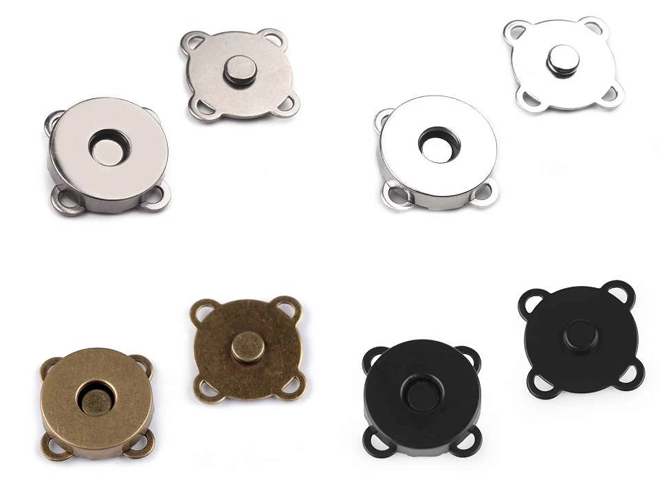 Magnetinis užsegimas Ø 18 mm "prisiuvamas"
