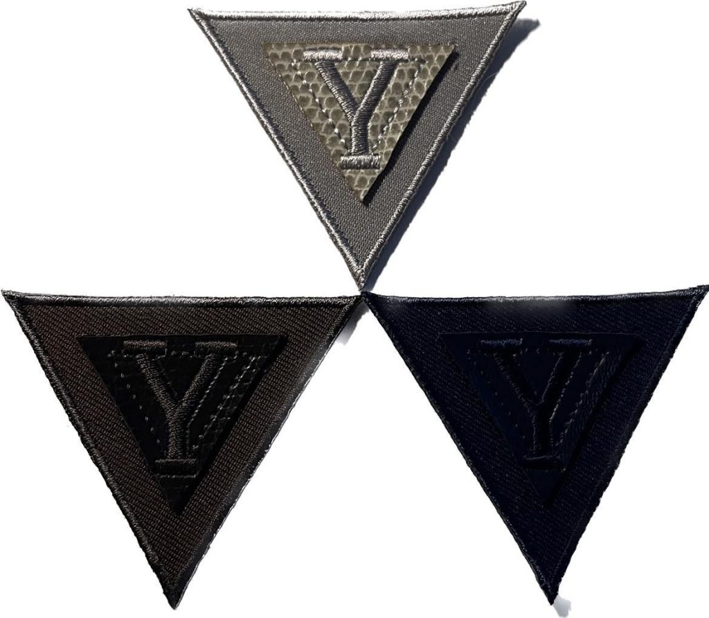 Aplikacija "Y" 6 cm x 5 cm