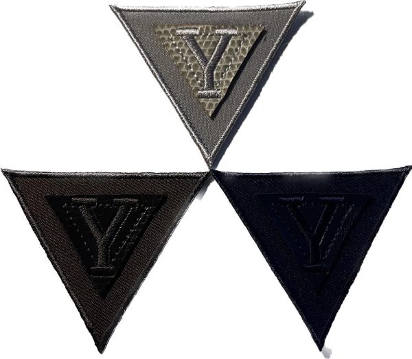 Aplikacija "Y" 6 cm x 5 cm
