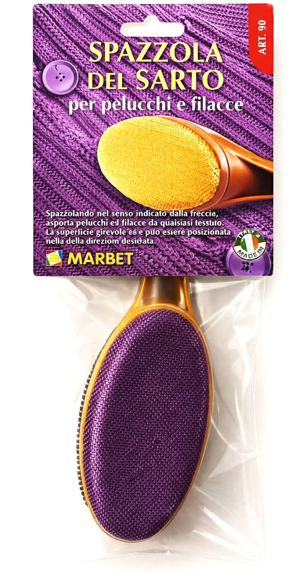 Drabužių valymo šepetys „Marbet“ Art. 90 – pūkų ir plaukų valiklis