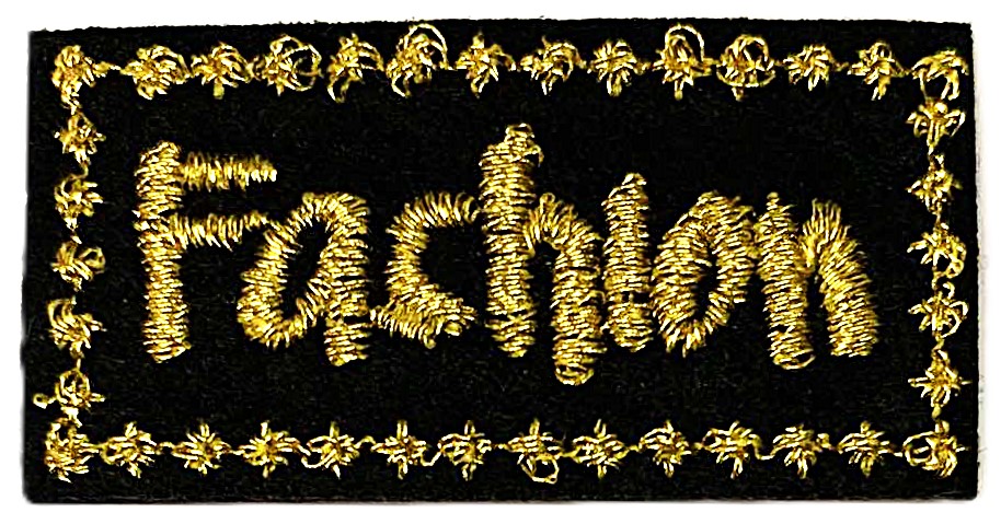 Aplikacija "Fashion 2" ~ 4,5 cm x 2,0 cm