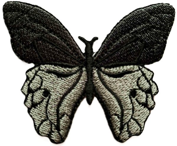 Aplikacija "0253B" (drugelis) ~ 7,0 cm x 5,7 cm "E"