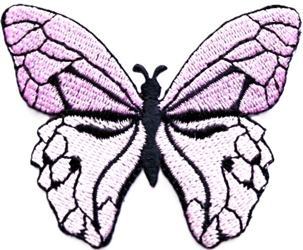 Aplikacija "0253B" (drugelis) ~ 7,0 cm x 5,7 cm "G"