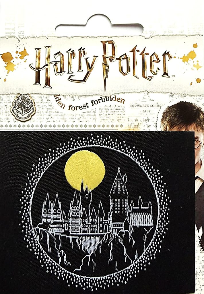 Termoklijuojama aplikacija „Harry Potter“ – Hogvartso pilis 7,5 cm x 6,0 cm
