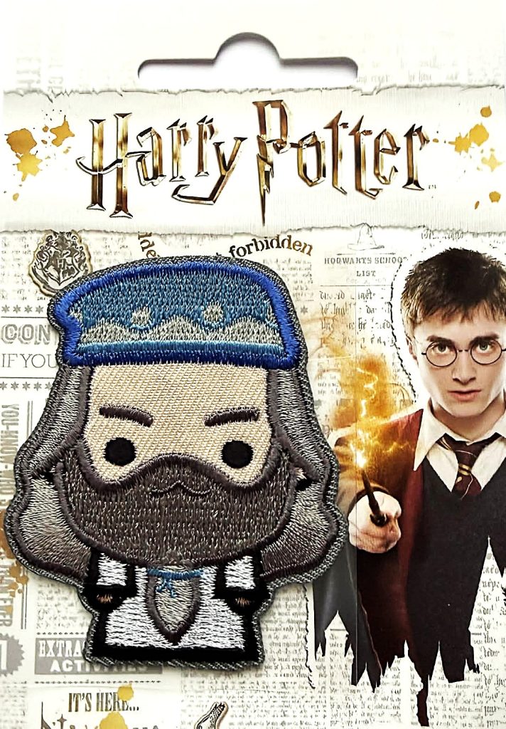 Savaime limpančios aplikacijos „Harry Potter“ – Albus Dumbledore 5,0 cm x 6,0 cm