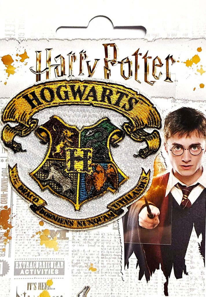 Termoklijuojama aplikacija Harry Potter "Hogwarts herbas" 6,3 cm x 5,8 cm