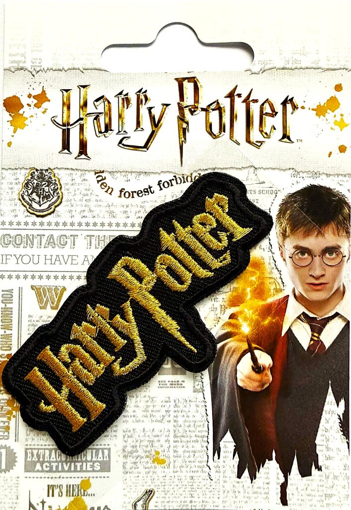 Savaime limpančios aplikacijos „Harry Potter“ – Haris Poteris 7,0 cm x 3,5 cm