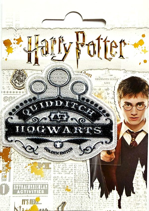 Termoklijuojama aplikacija Harry Potter "Hogwarts Quidditch herbas" 6,5 cm x 5,5 cm