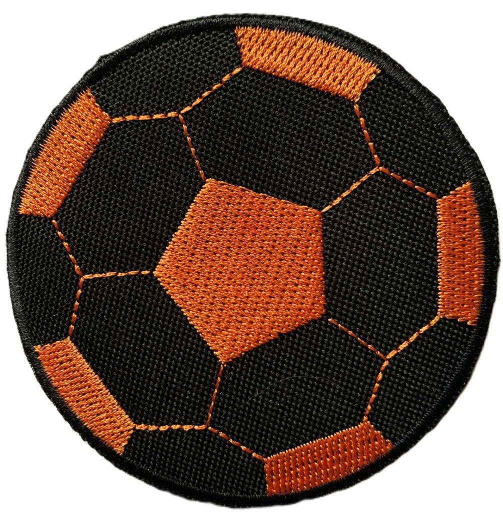 Aplikacija "kamuolys" ~ Ø 9,0 cm (oranžinis)