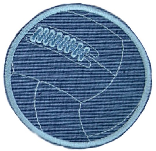 Aplikacija "kamuolys 2"  Ø 9 cm