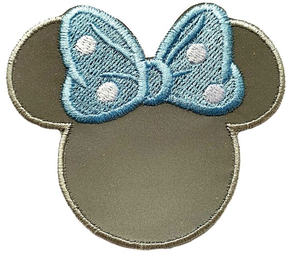 Atšvaitinė aplikacija " mickey " ~ 8 cm x 7,2 cm "C"