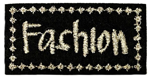 Aplikacija "Fashion 1" ~ 4,5 cm x 2,0 cm