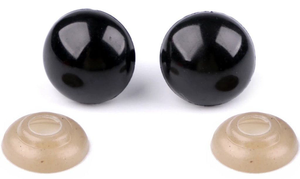 Akys žaislams Ø 16 mm (2 vnt.)