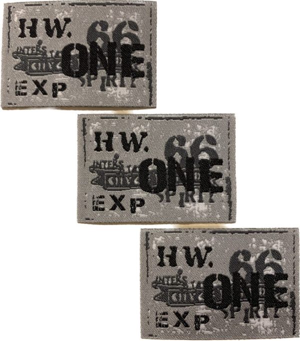Aplikacija "ONE 66" ~ 4,5 cm x 3,0 cm