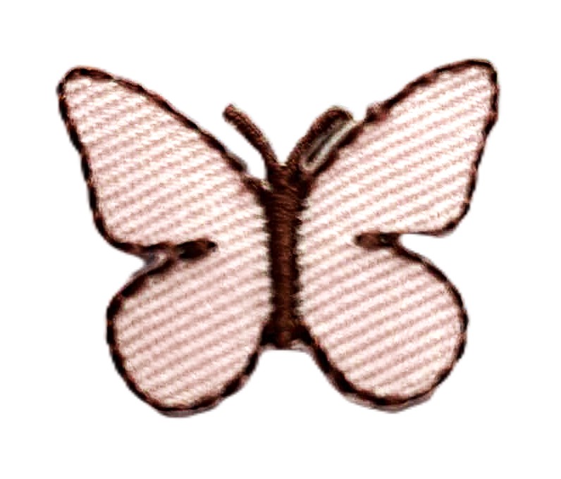 Aplikacija "drugelis" ~ 2,5 cm x 2 cm "01"