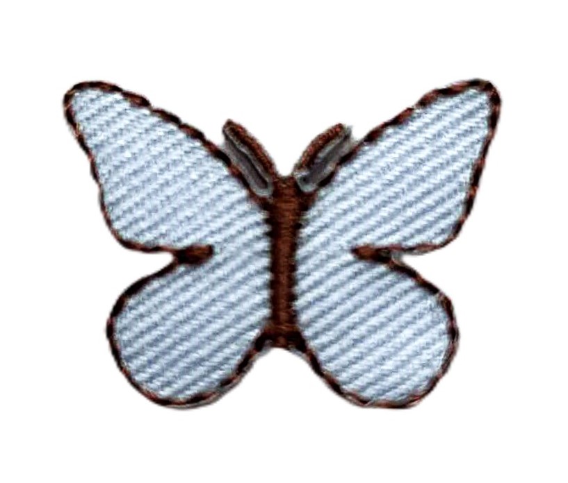 Aplikacija "drugelis" ~ 2,5 cm x 2 cm "02"