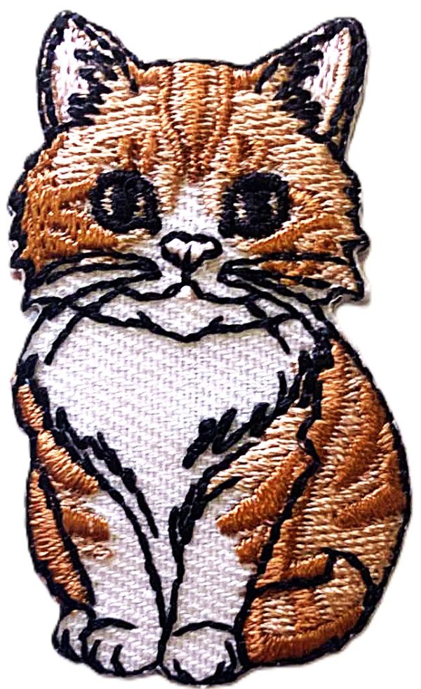 Aplikacija "katinas" ~ 3,0 cm 5,0 cm