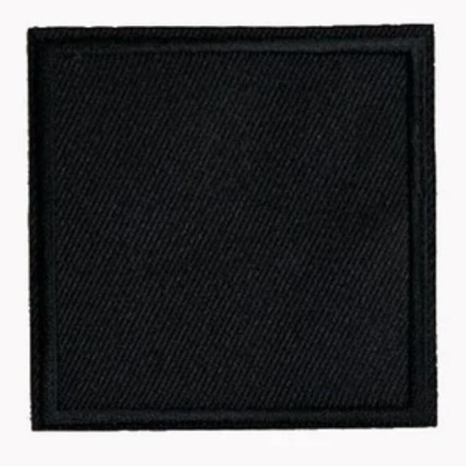 Aplikacija "kvadratas" 4 cm x 4 cm