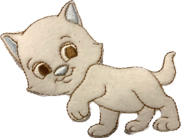 Aplikacija "katinėlis 2" ~ 6,5 cm x 8,5 cm