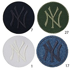Aplikacija " NY" Ø 3,5 cm