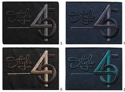 Aplikacija "style" 6,5 cm x 5 cm