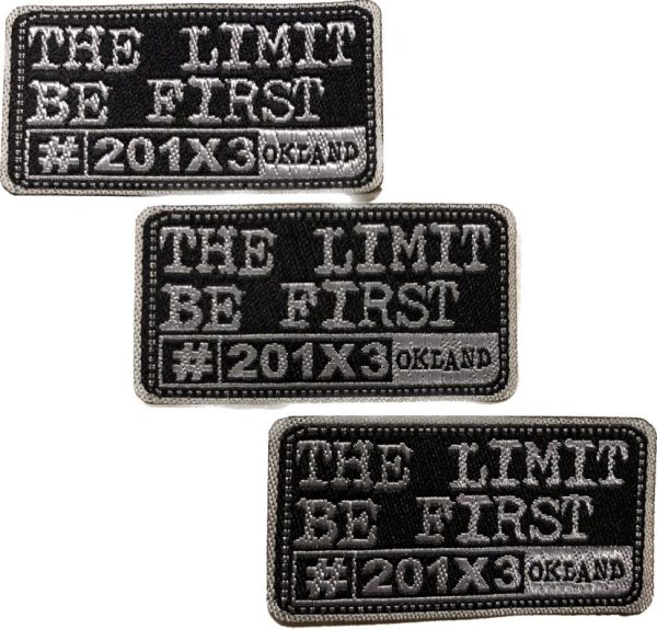 Aplikacija "the limit be first 2" ~ 4,5 cm x 2,3 cm