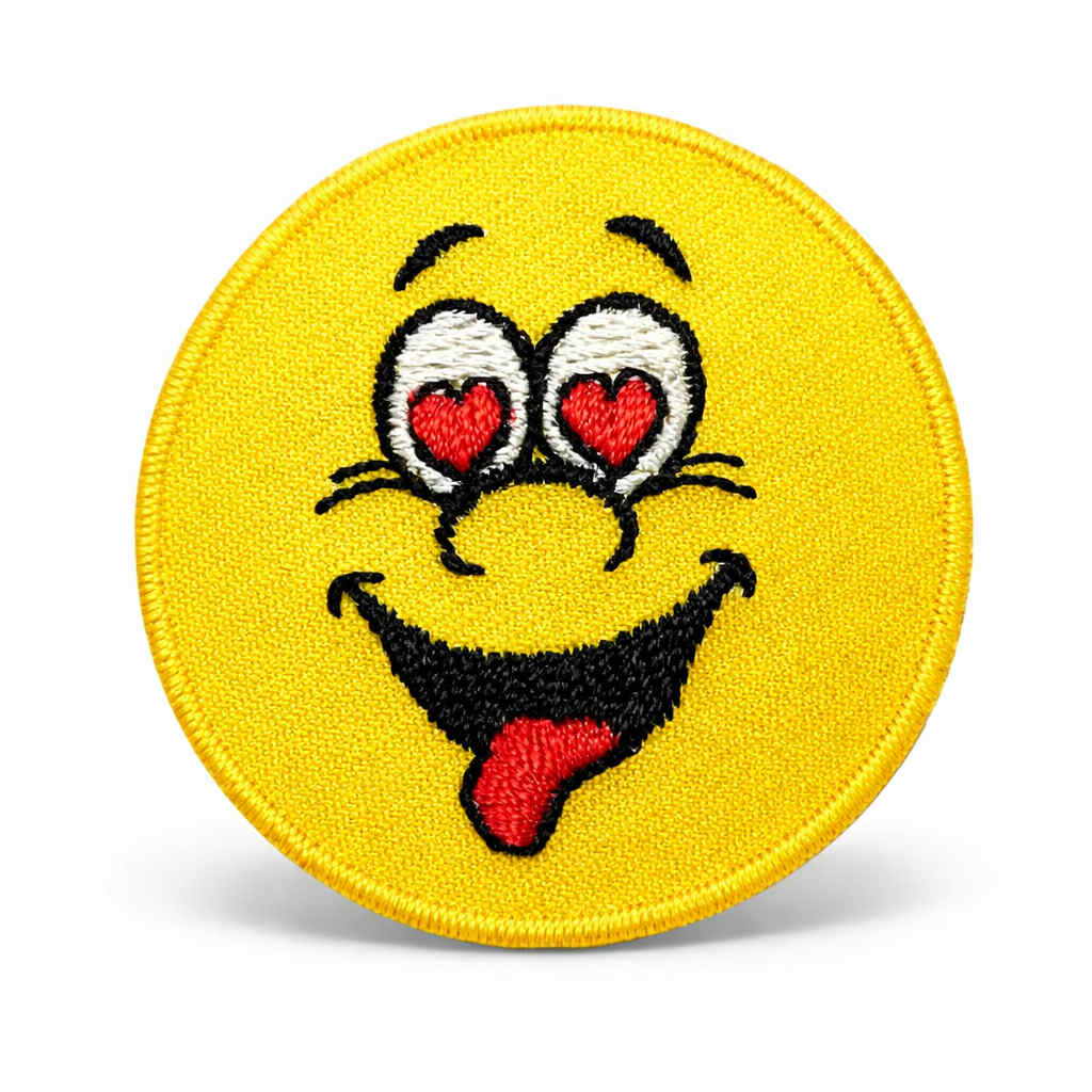 Aplikacija „šypsenėlė“ Ø 4 cm "smile 06"