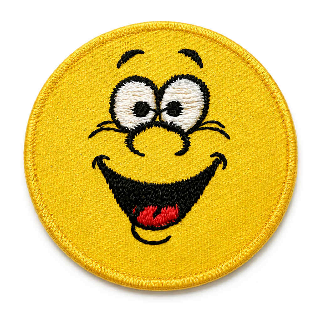 Aplikacija „šypsenėlė“ Ø 4 cm "smile 03"