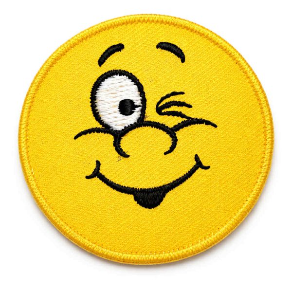 Aplikacija „šypsenėlė“ Ø 4 cm "smile 02"