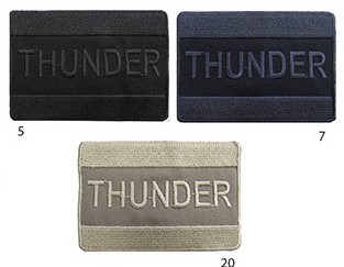 Aplikacijos "THUNDER" 5 cm x 3,5 cm