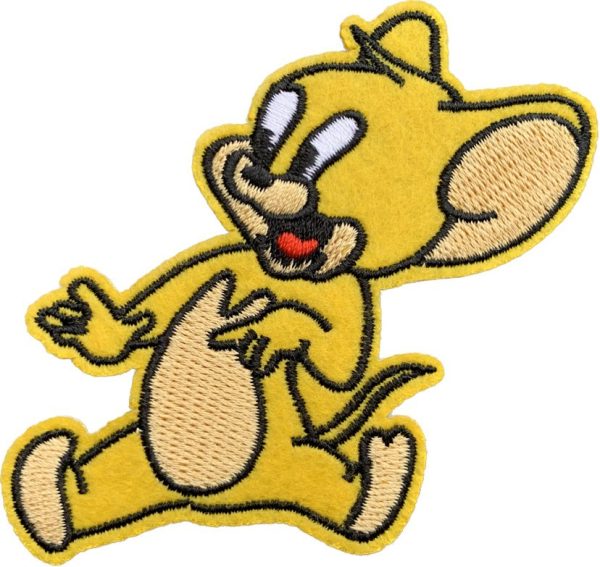 Aplikacija "pelė jerry" ~ 8 cm x 6 cm
