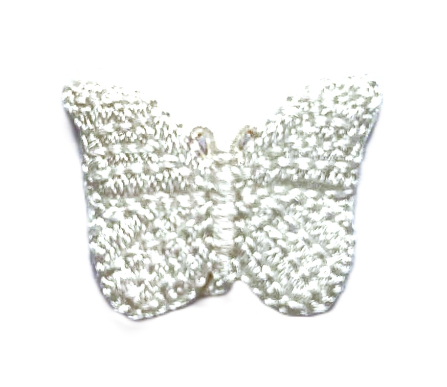 Aplikacija "drugelis" 2,7 cm x 2,2 cm "01"
