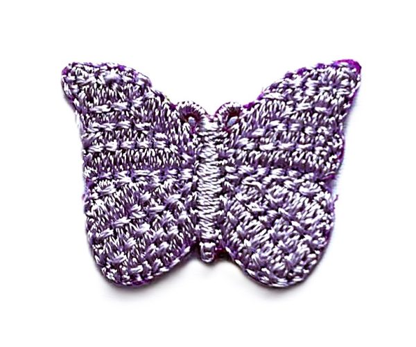 Aplikacija "drugelis" ~ 2,7 cm x 2,2 cm "06"