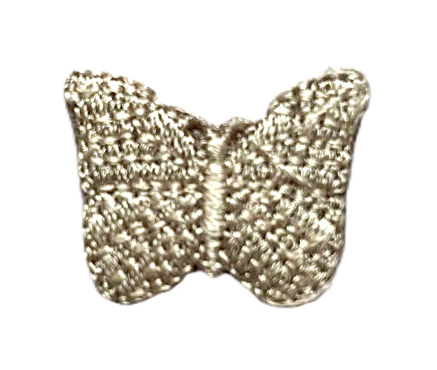 Aplikacija "drugelis" 2,7 cm x 2,2 cm "02"