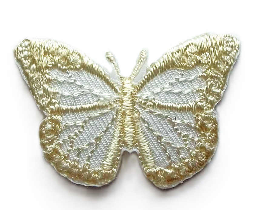Aplikacija "drugelis" ~ 3,8 cm x 2,6 cm "002"