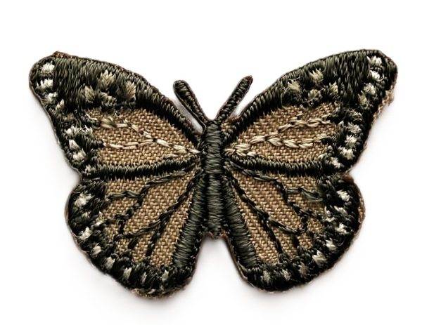 Aplikacija "drugelis" ~ 3,8 cm x 2,6 cm "037"