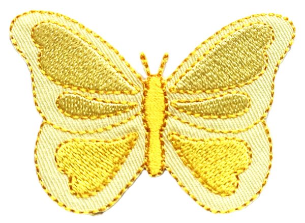 Aplikacija "drugelis" ~ 6,5 cm x 4,5 cm "02"