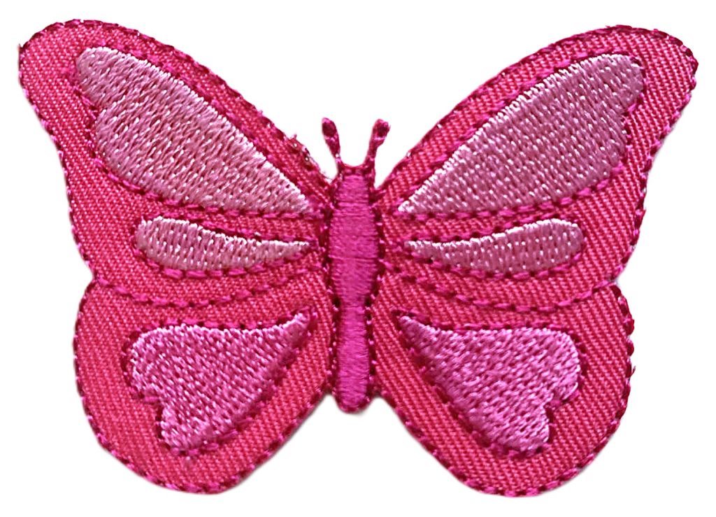 Aplikacija "drugelis" ~ 6,5 cm x 4,5 cm "05"