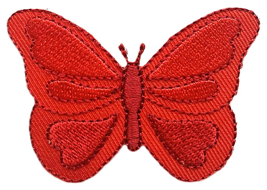 Aplikacija "drugelis" ~ 6,5 cm x 4,5 cm "06"