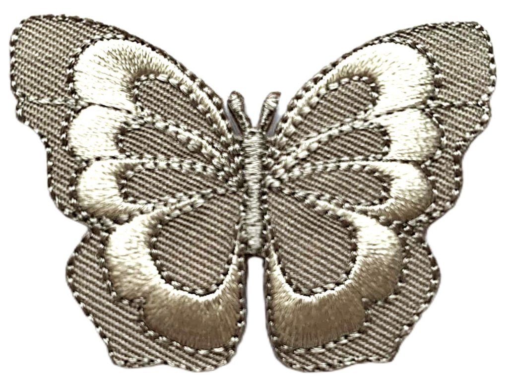 Aplikacija "drugelis" ~ 5,5 cm x 4,0 cm "02"
